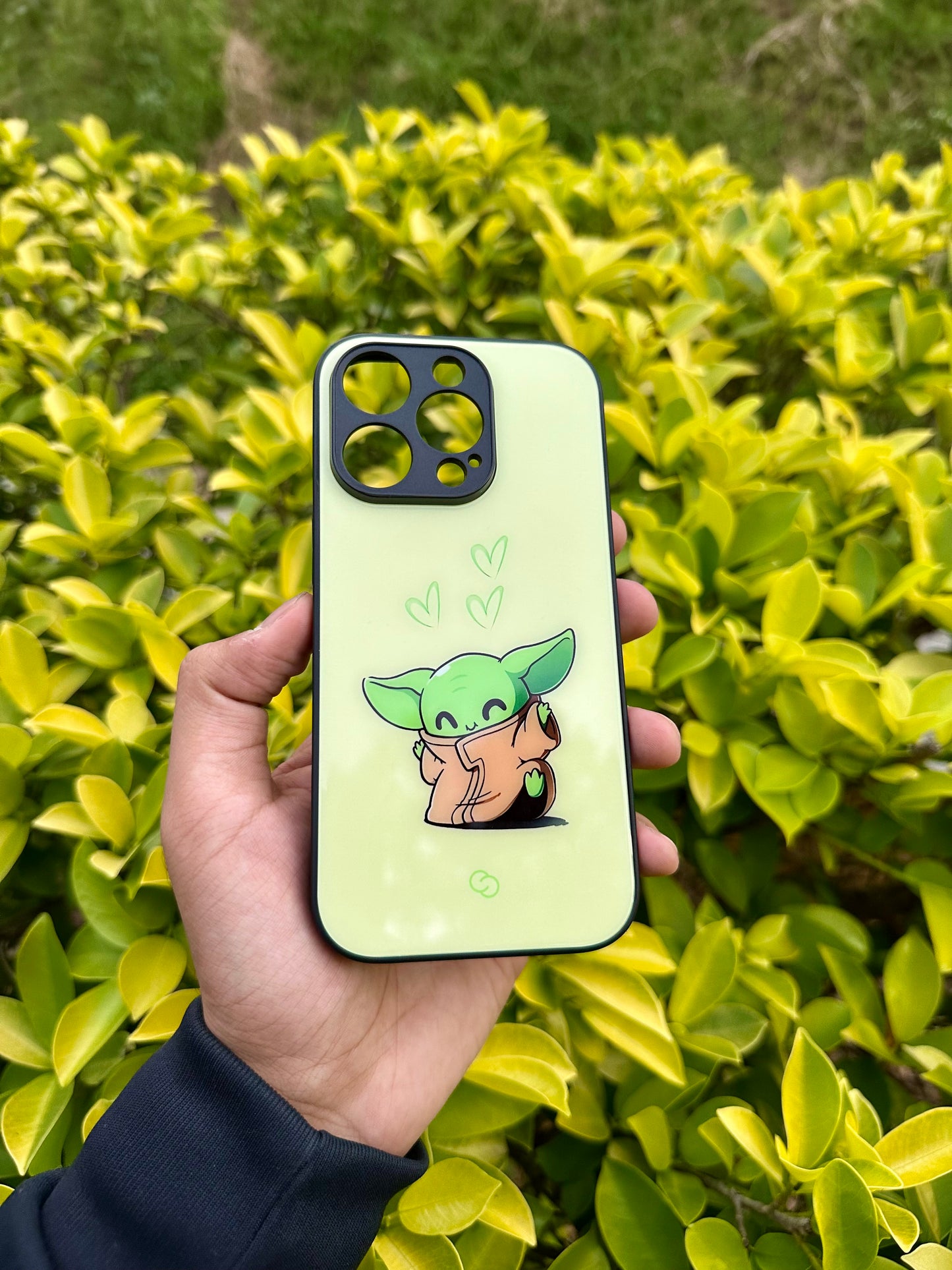 Baby Yoda Glass Case