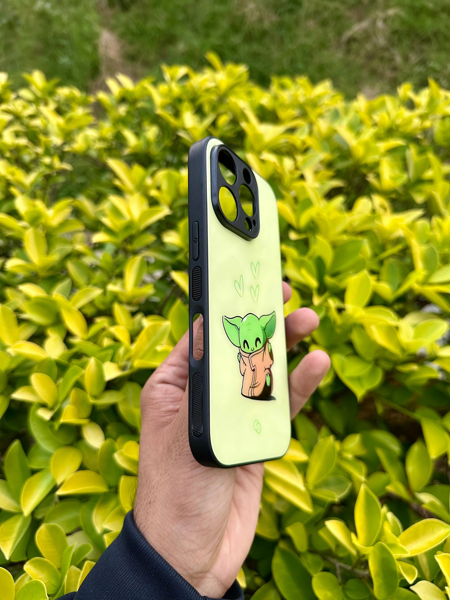 Baby Yoda Glass Case