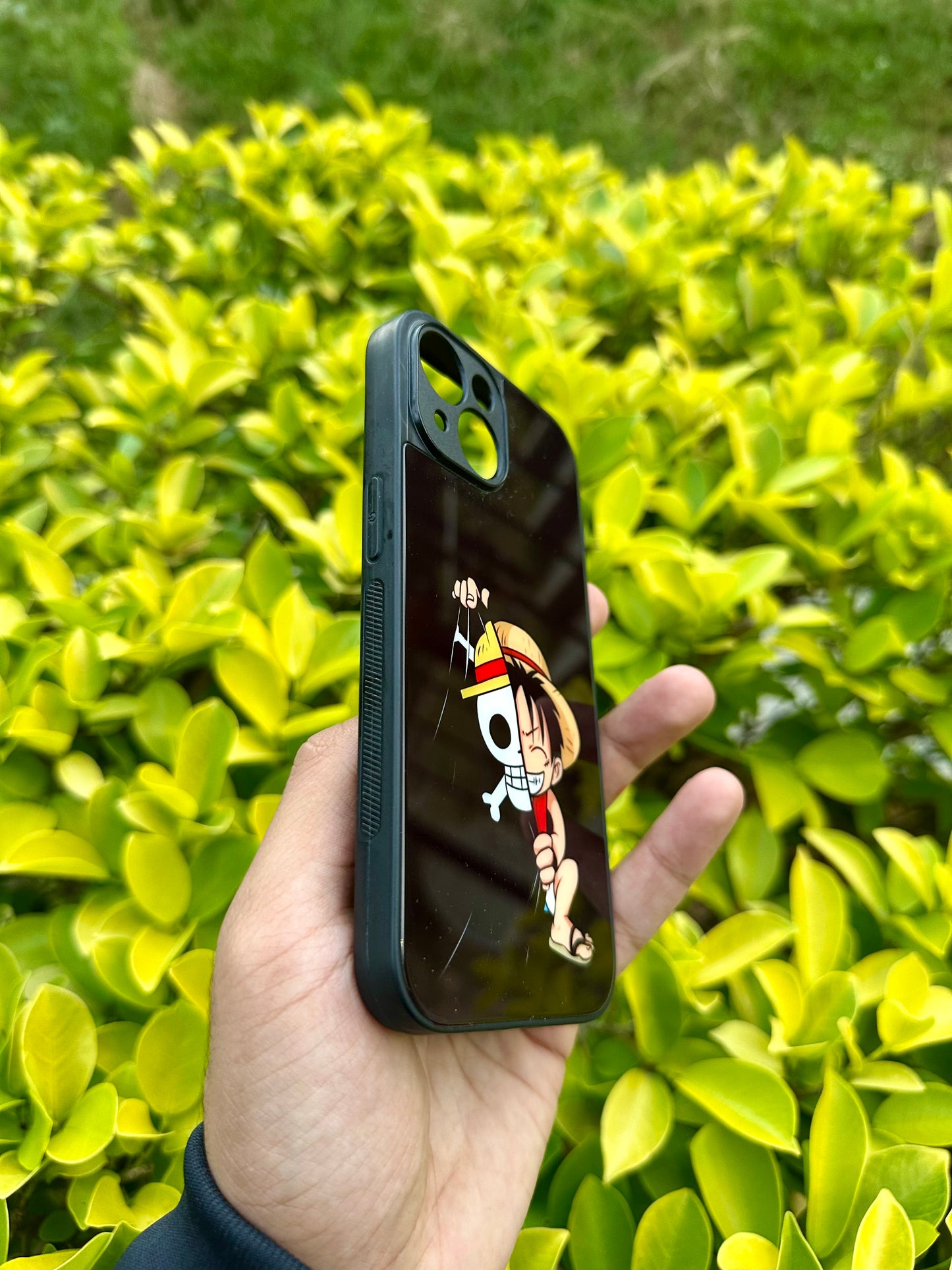 Luffy Peek-A-Boo Glass Case