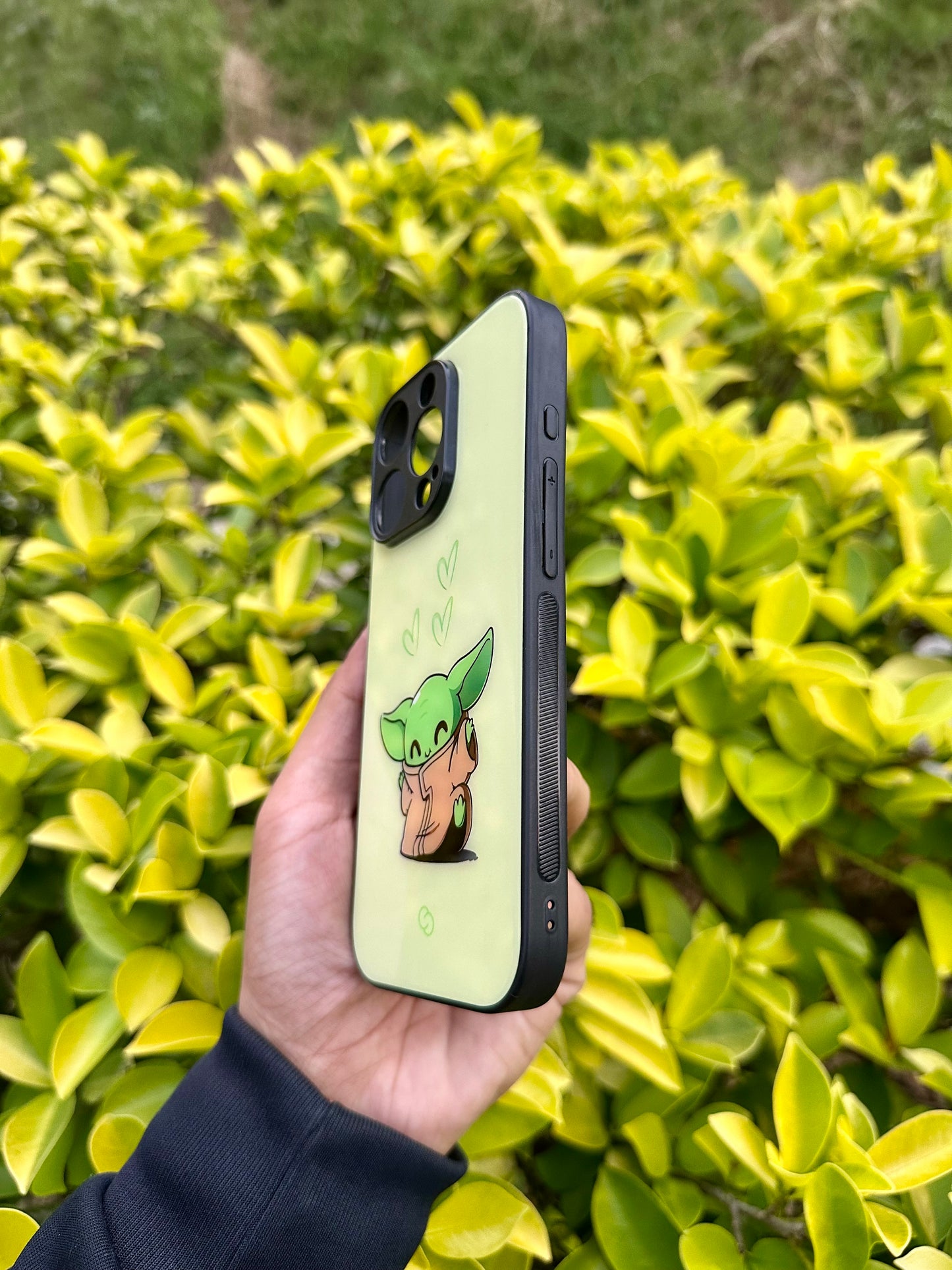 Baby Yoda Glass Case
