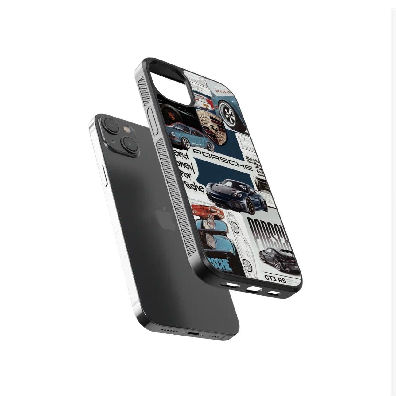 The Porsche Blueprint Glass Case