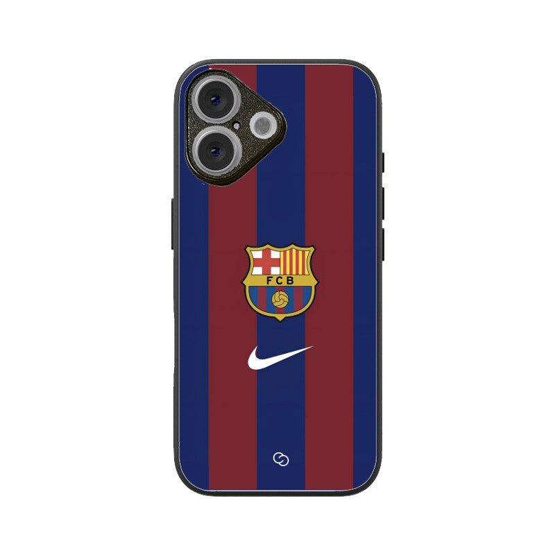 FC Barcelona Stripes Glass Case