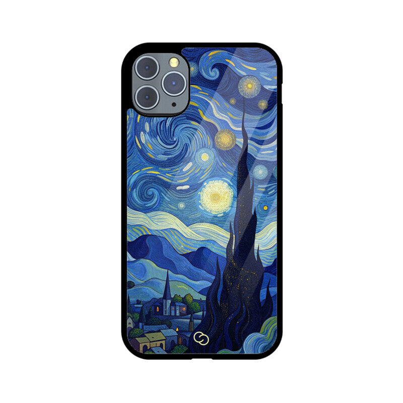 Starry Night Glass Case