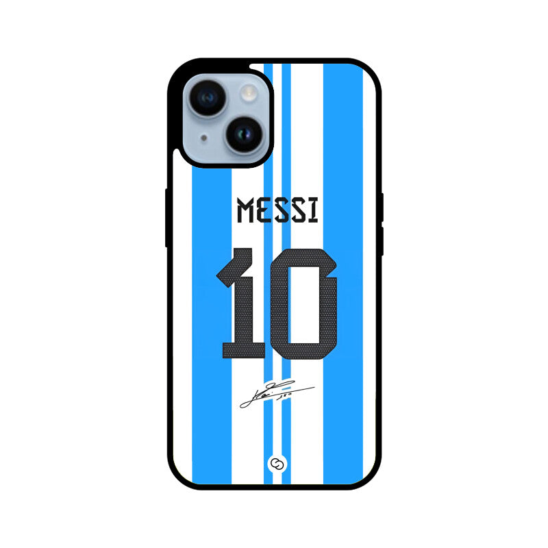 Messi 10 Jersey Glass Case