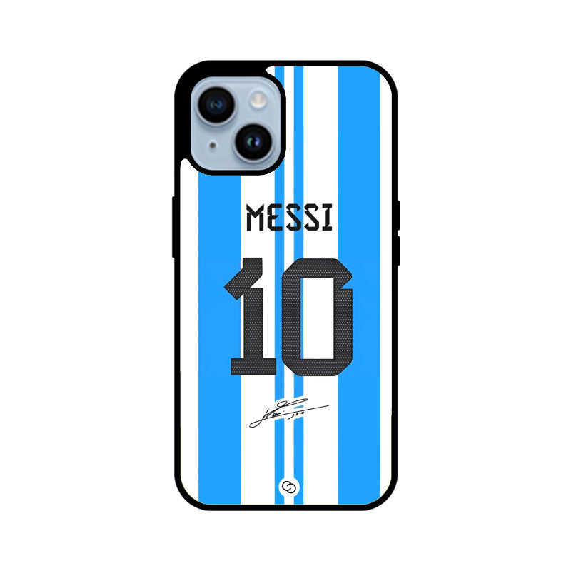 Messi 10 Jersey Glass Case