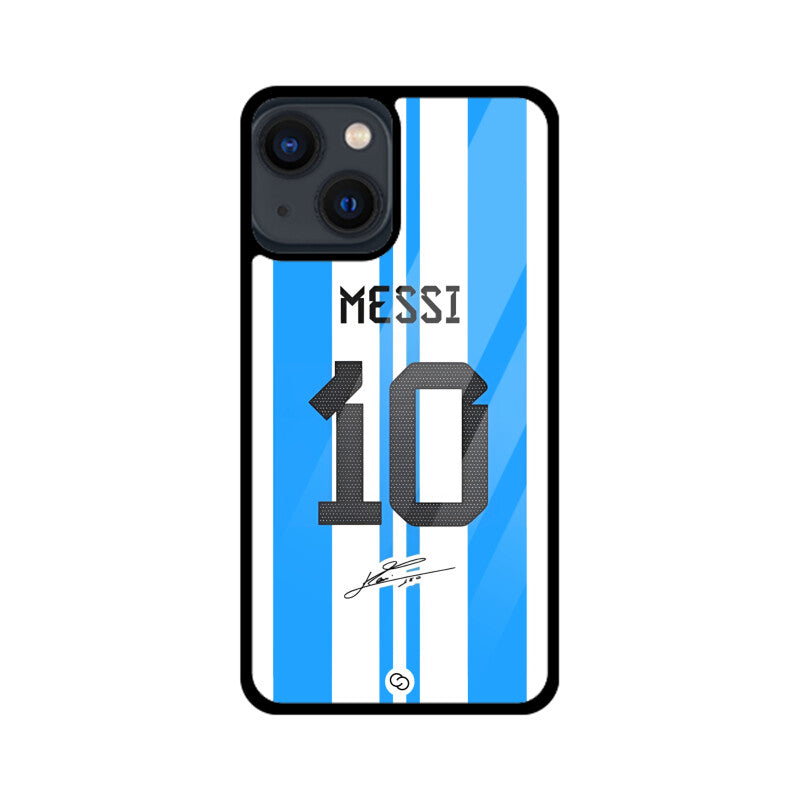 Messi 10 Jersey Glass Case