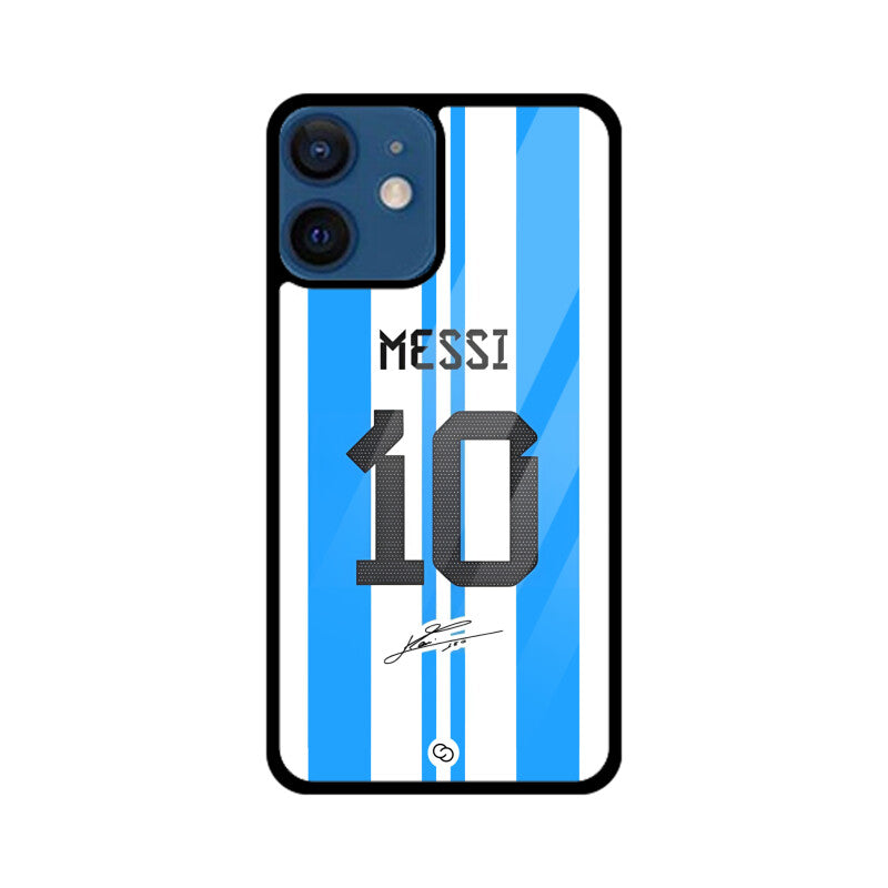 Messi 10 Jersey Glass Case