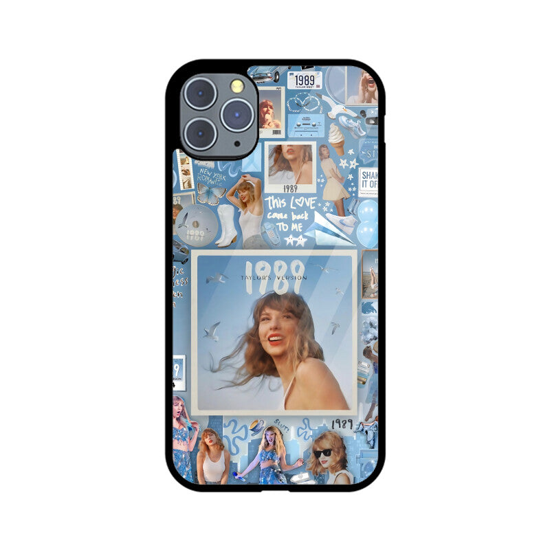 Taylor Swift 1989 Collage Glass Case