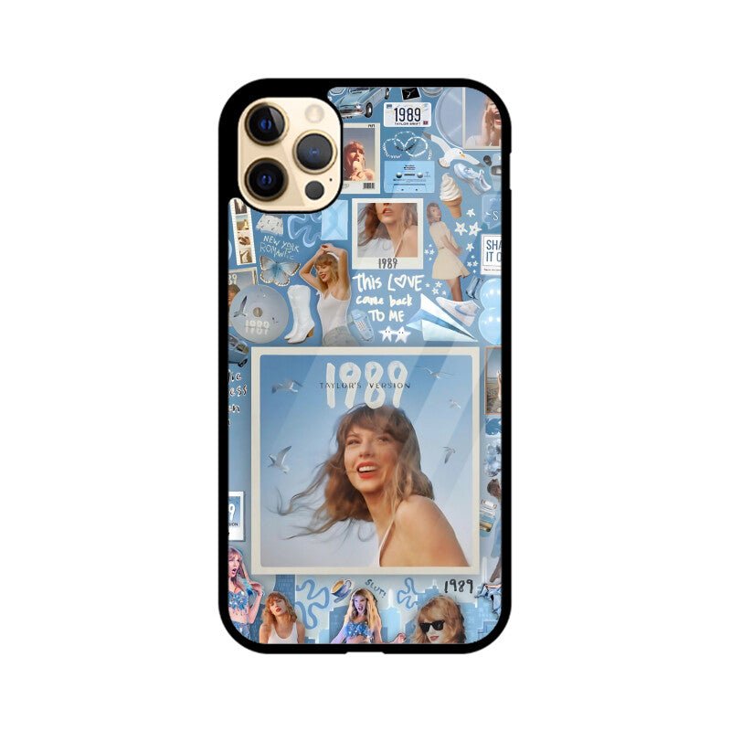 Taylor Swift 1989 Collage Glass Case