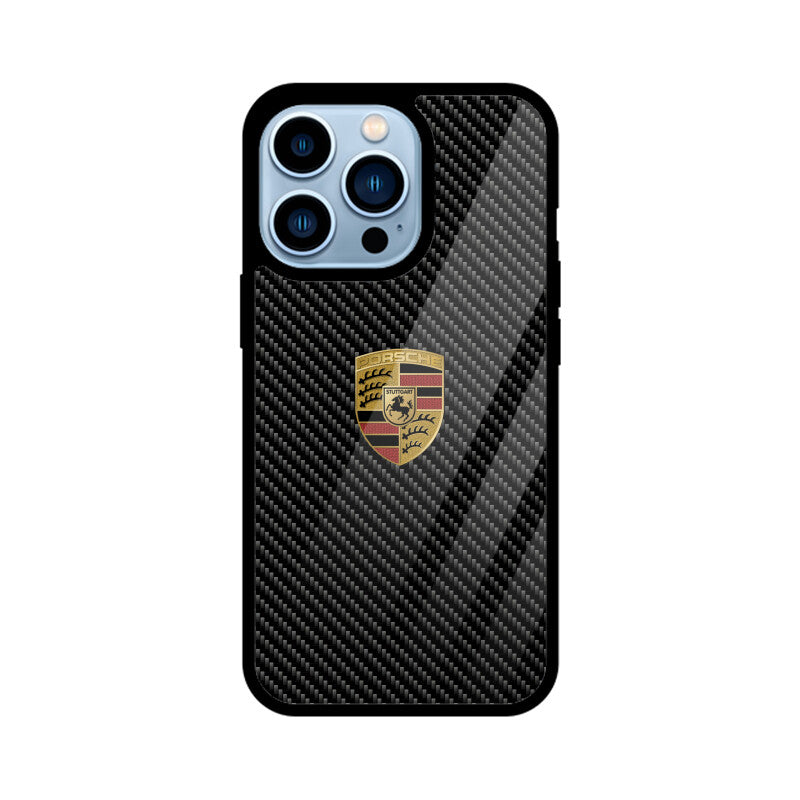 Porsche Carbon Fiber Glass Case