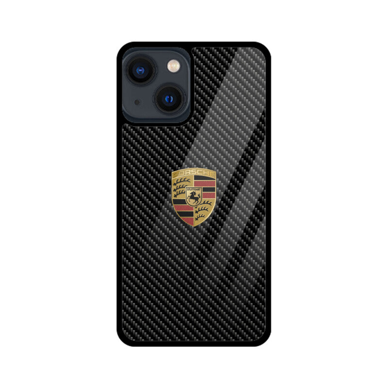 Porsche Carbon Fiber Glass Case