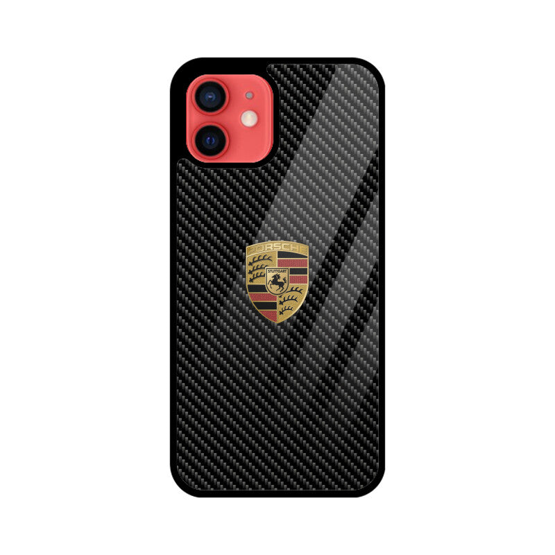 Porsche Carbon Fiber Glass Case