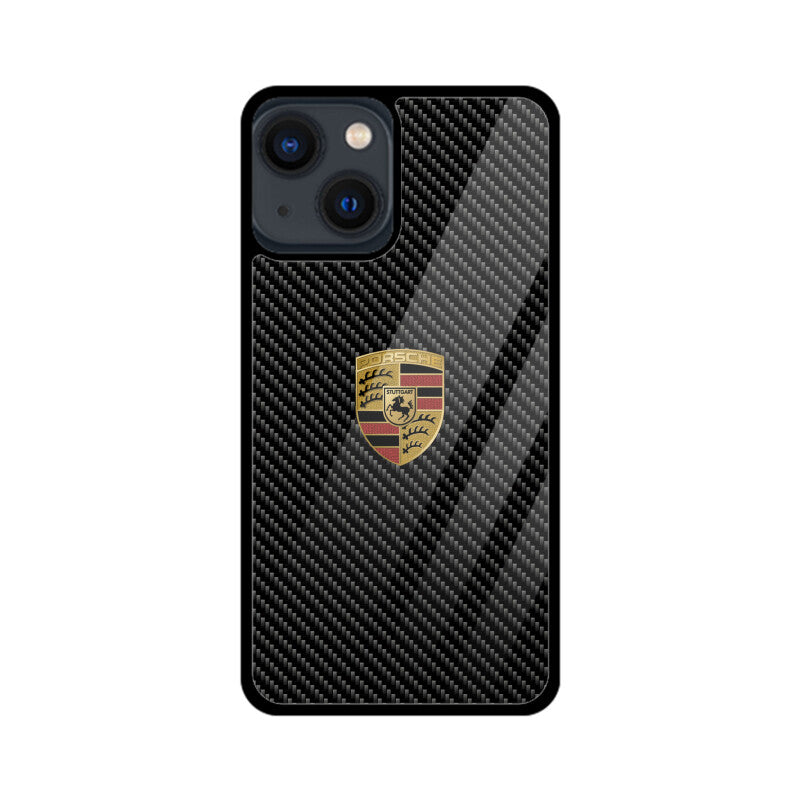 Porsche Carbon Fiber Glass Case