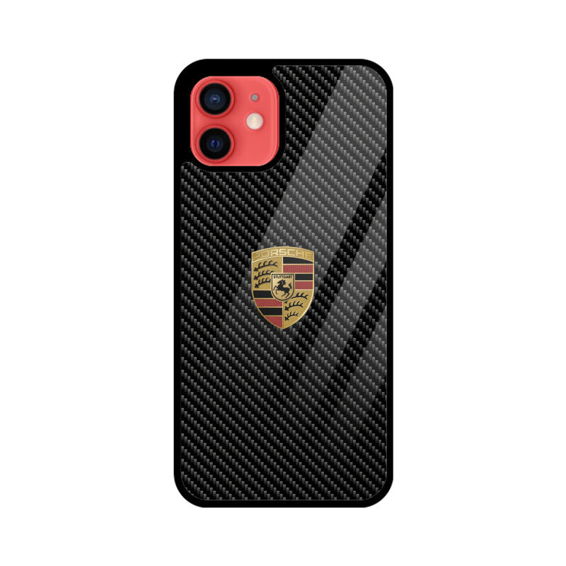 Porsche Carbon Fiber Glass Case
