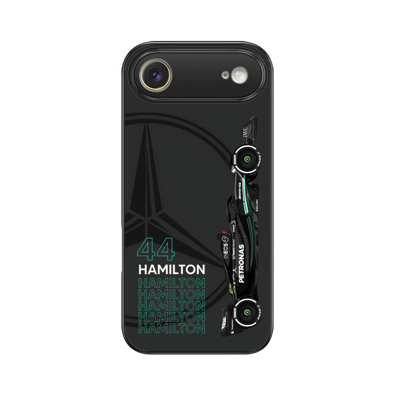 Mercedes Hamilton 44 Glass Case