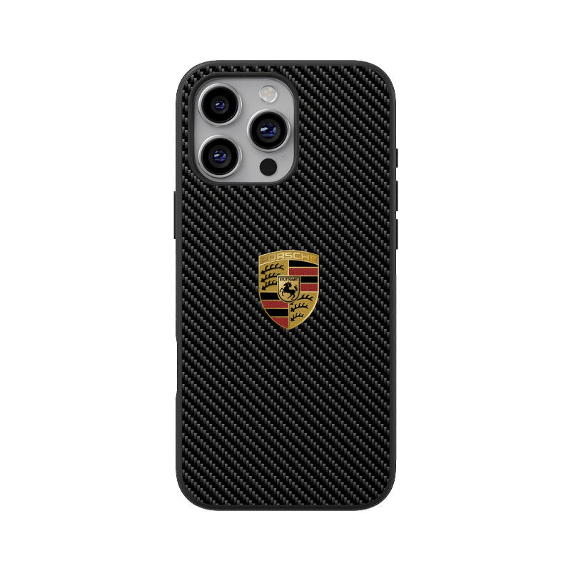 Porsche Carbon Fiber Glass Case