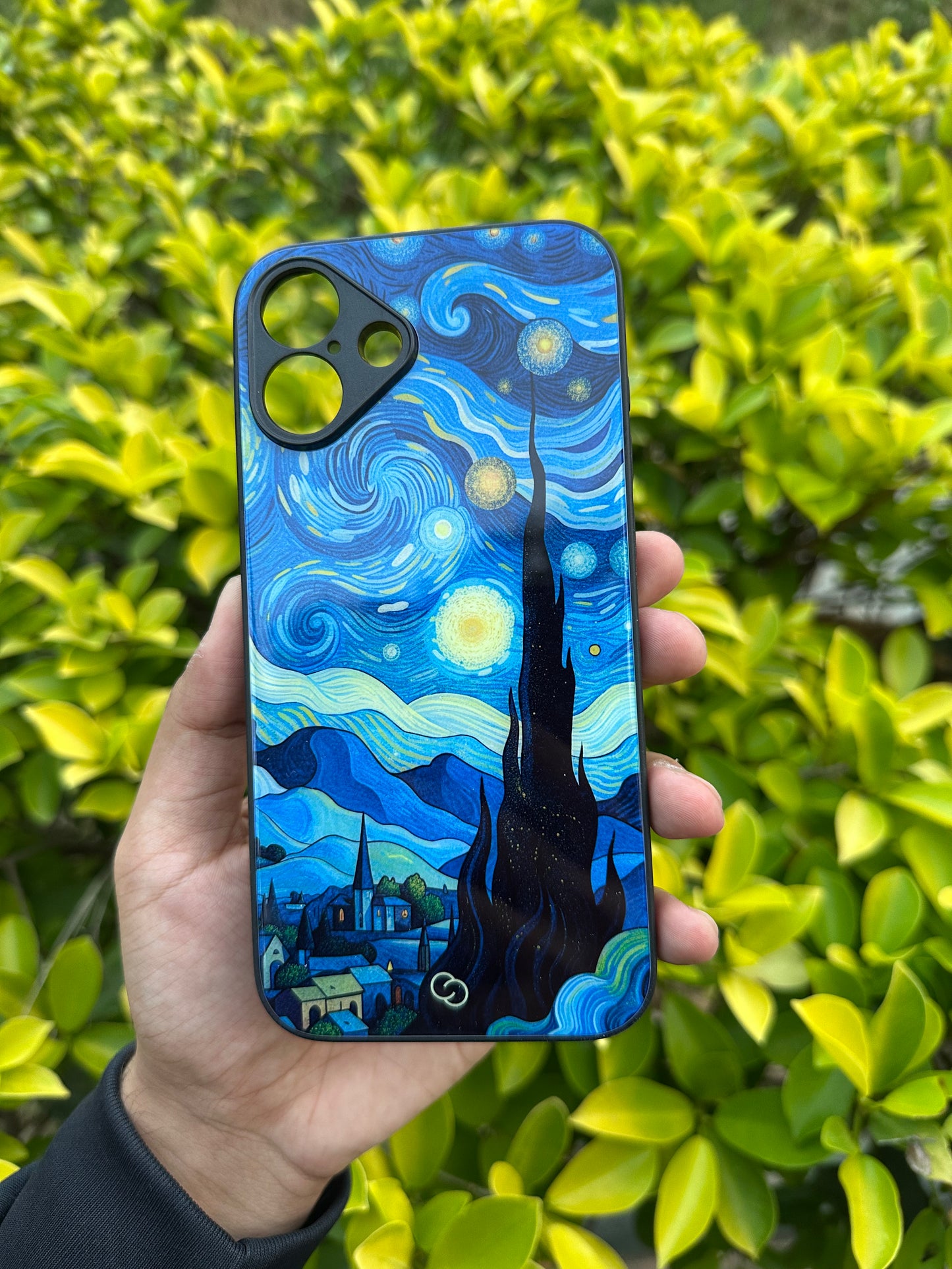 Starry Night Glass Case