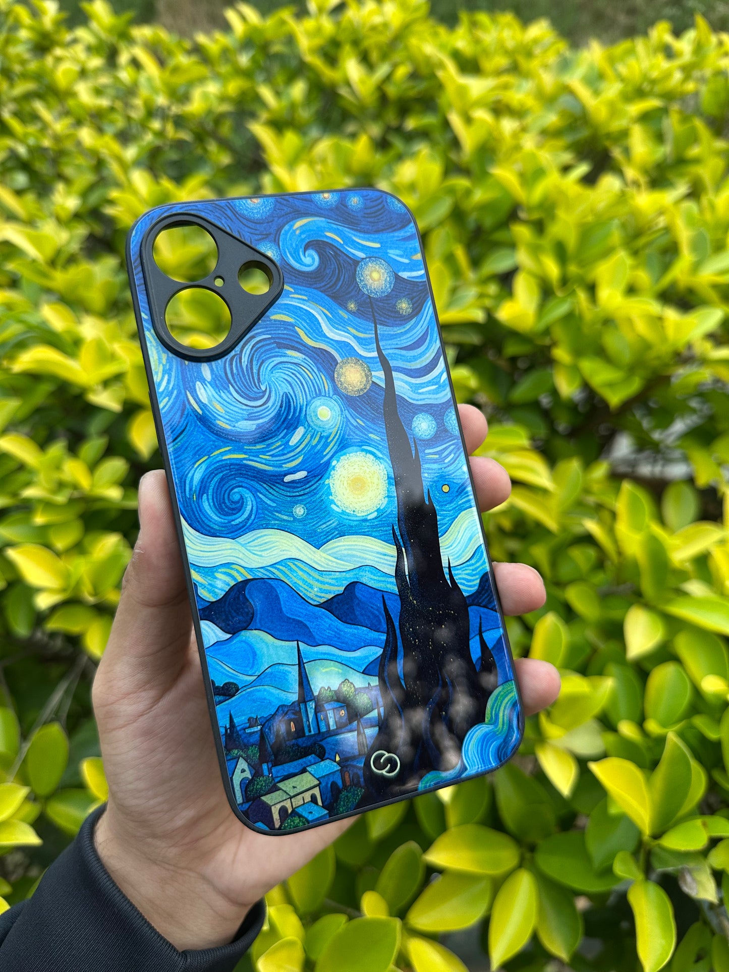 Starry Night Glass Case