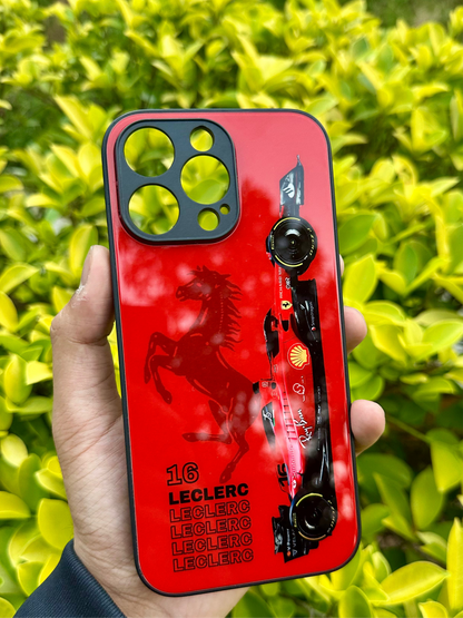 Ferrari Leclerc 16 Glass Case