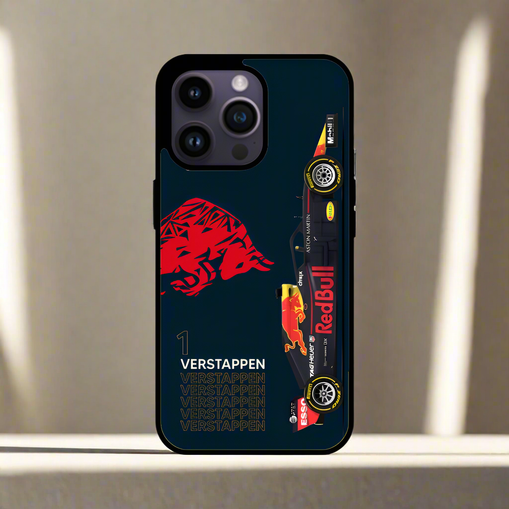 Red Bull Verstappen 1 Glass Case