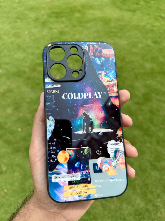 Coldplay Tribute Glass Case