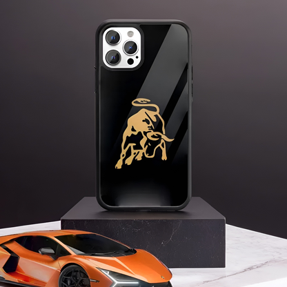 Lamborghini Bull Run Glass Case