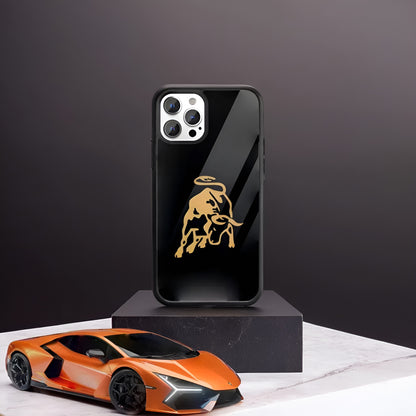 Lamborghini Bull Run Glass Case