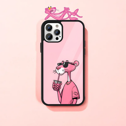 Pink Panther Vibes Glass Case