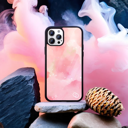 Cotton Candy Cosmos Glass Case