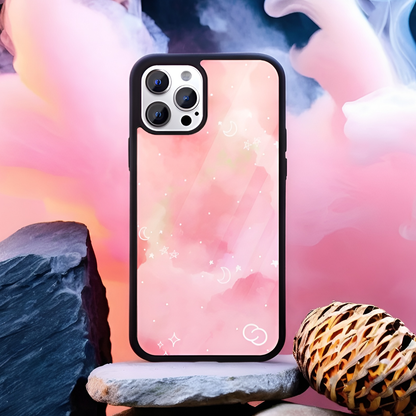 Cotton Candy Cosmos Glass Case