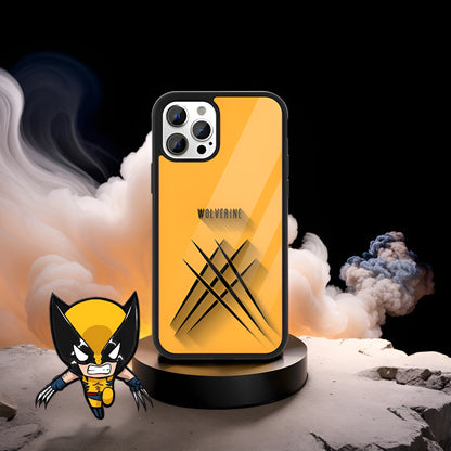 Wolverine Shadow Slash Glass Case