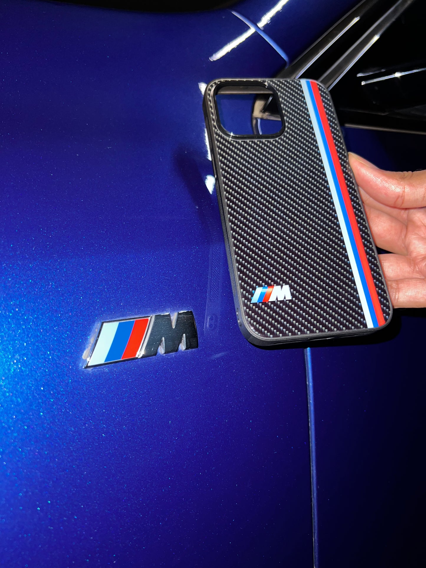 BMW Motorsport Carbon Glass Case