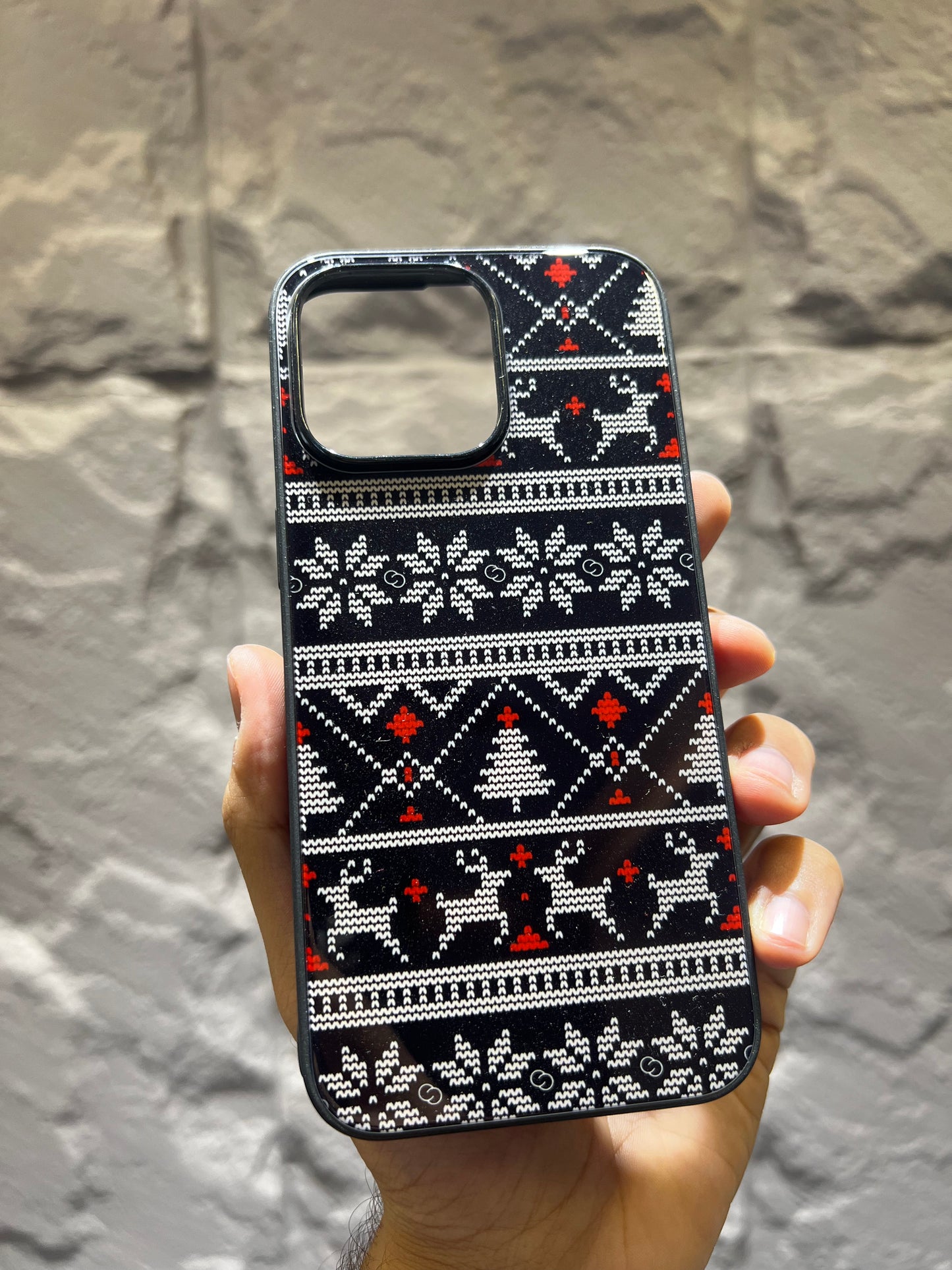 Cozy Sweater Glass Case