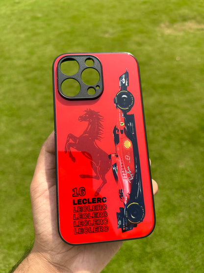 Ferrari Leclerc 16 Glass Case