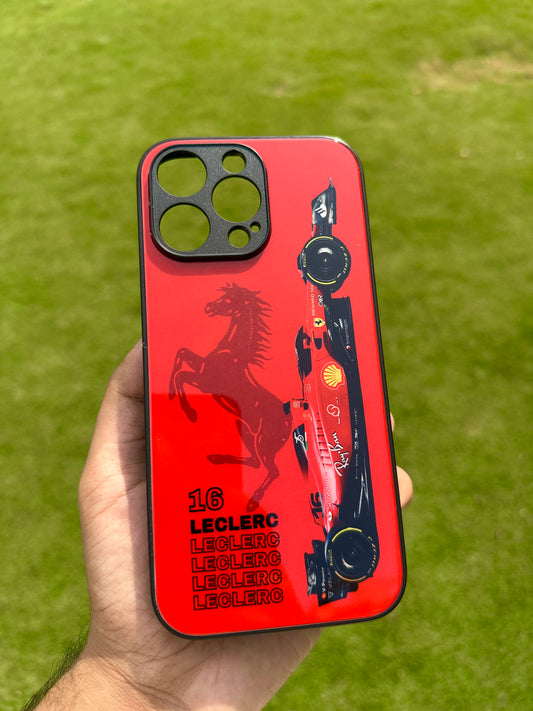 Ferrari Leclerc 16 Glass Case