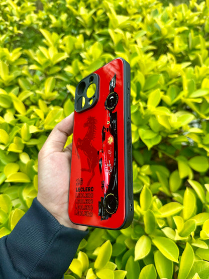 Ferrari Leclerc 16 Glass Case