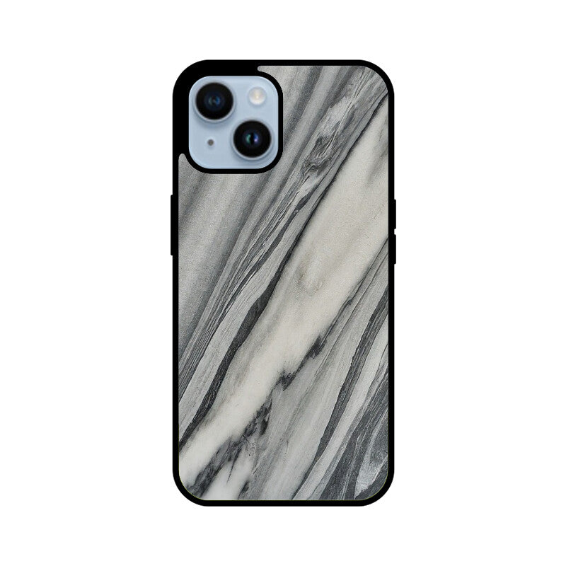 Premium Grey Marble Glass Case