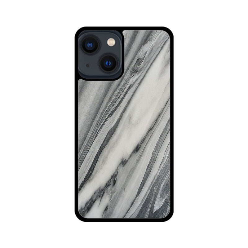 Premium Grey Marble Glass Case