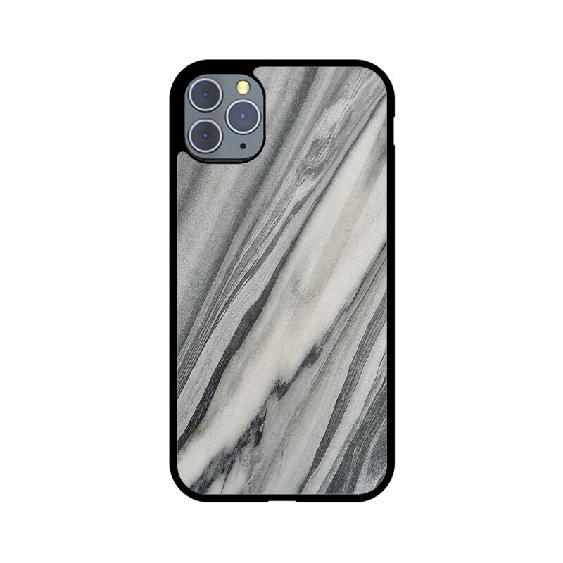 Premium Grey Marble Glass Case