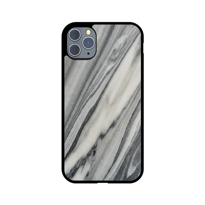 Premium Grey Marble Glass Case