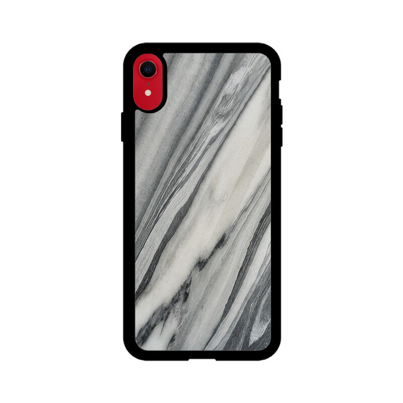 Premium Grey Marble Glass Case