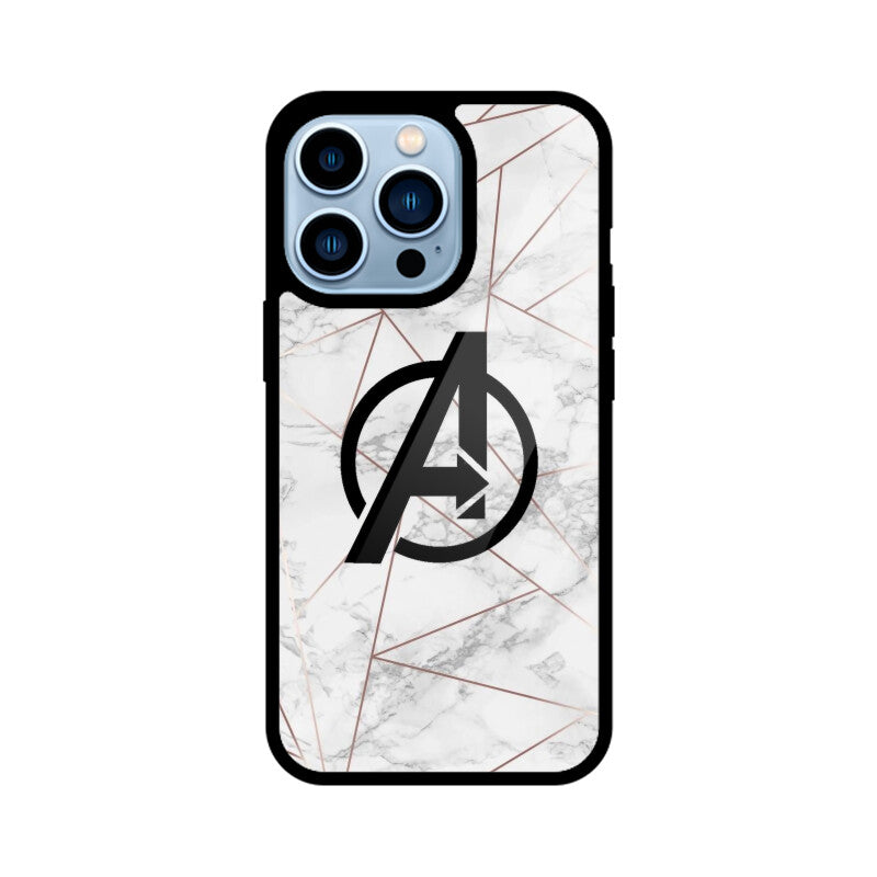 Avengers Marble Elegance Glass Case