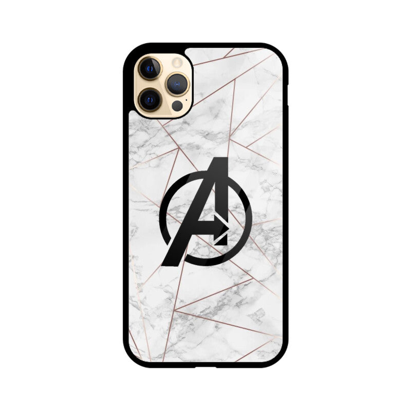 Avengers Marble Elegance Glass Case