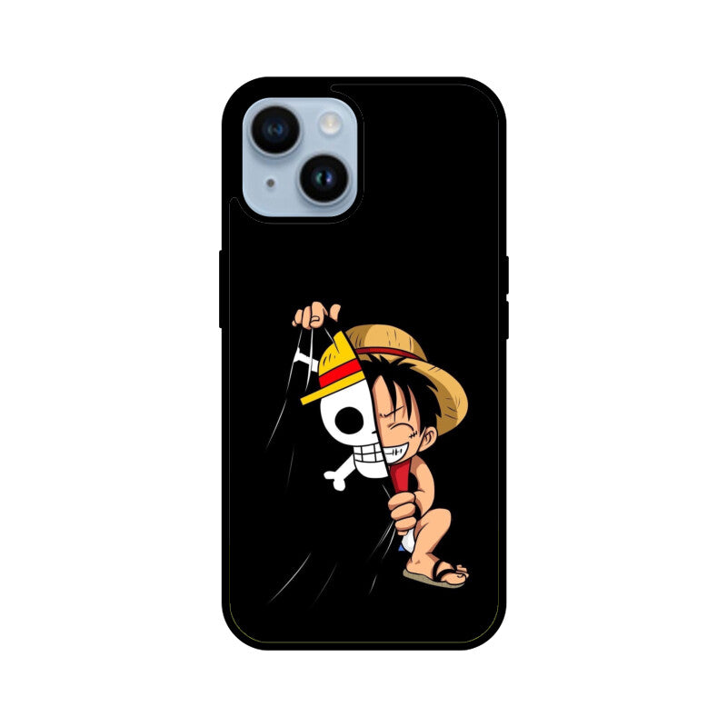 Luffy Peek-A-Boo Glass Case