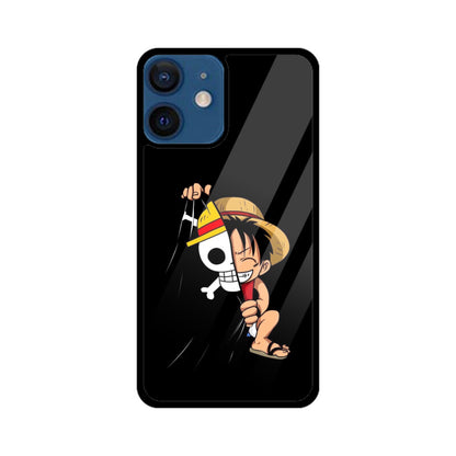 Luffy Peek-A-Boo Glass Case