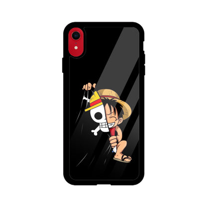 Luffy Peek-A-Boo Glass Case