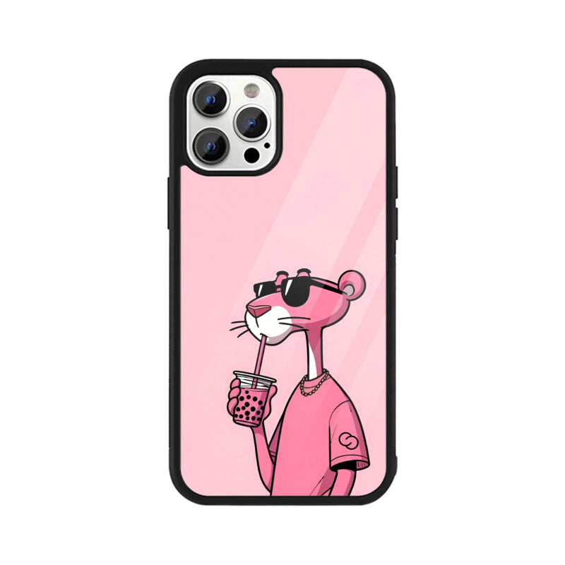 Pink Panther Vibes Glass Case