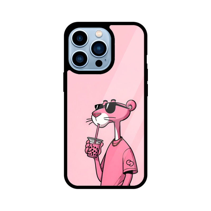 Pink Panther Vibes Glass Case