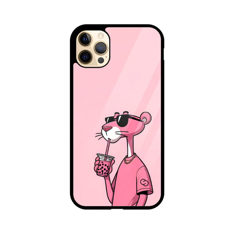 Pink Panther Vibes Glass Case