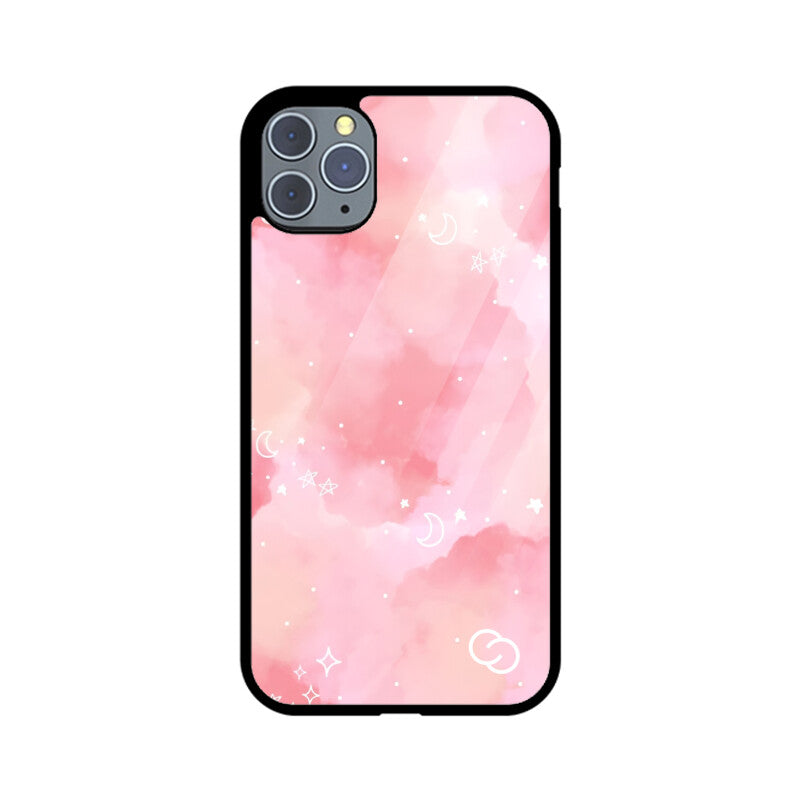 Cotton Candy Cosmos Glass Case